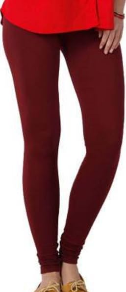 kanna fabric Fit Stretchable Nylon Elasthane Fabric Ankle Length Leggings for Women Ankle Length Leggings-picture-12