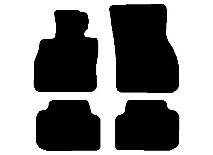 Custom Carpeted Floor Mats Compatible with 2016-2020 Cooper Clubman (Black)