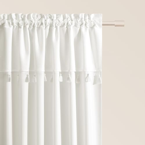 ROOM99 Rideau avec Passe Tringle Astoria 140 x 250 cm Largeur x Hauteur, Décoration de Fenêtre, Curtains et Draperies intérieurs pour Salon, Chambre Moderne...