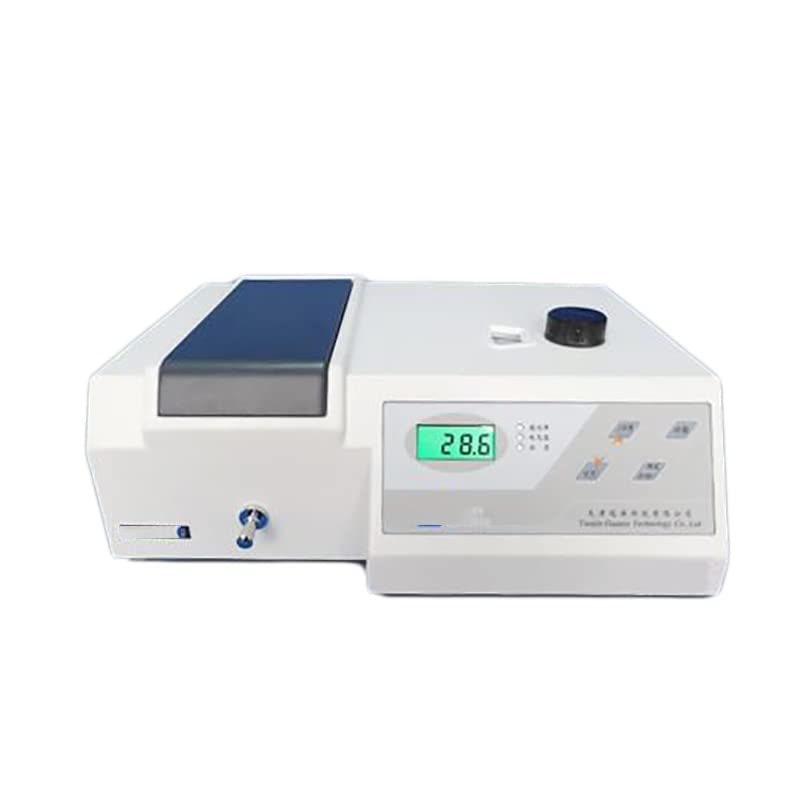REVVOL Espectrofotómetro de Pantalla Digital con diseño de trayectoria óptica autoalineable Espectrofotómetro Visible 721 Fotómetro