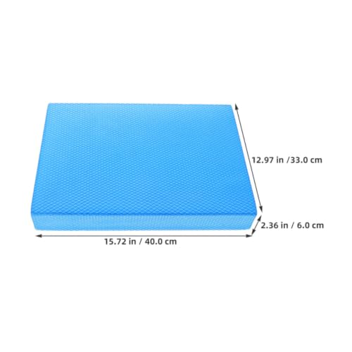 Colchoneta de equilibrio ERINGOGO para yoga y fitness, cojín de ejercicio TPE grueso, almohadilla suave para rodillas para gimnasio en casa y entrenamiento portátil miniatura 2
