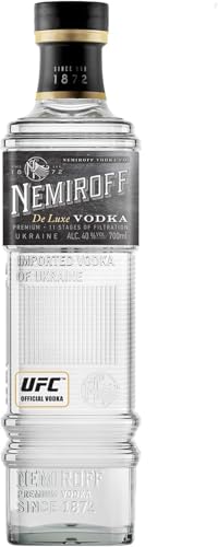 Nemiroff Vodka Collection | 70cl | Flavoured Vodka | Made from Natural Ingredients and Premium-Class Grain Alcohol (De Luxe Vodka)
