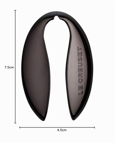 Cortacápsulas Le Creuset FC400 de policarbonato resistente en negro níquel 8