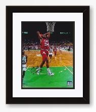 Signed Charles Barkley Photo - 8x10 Custom Framed - Autographed NBA Photos