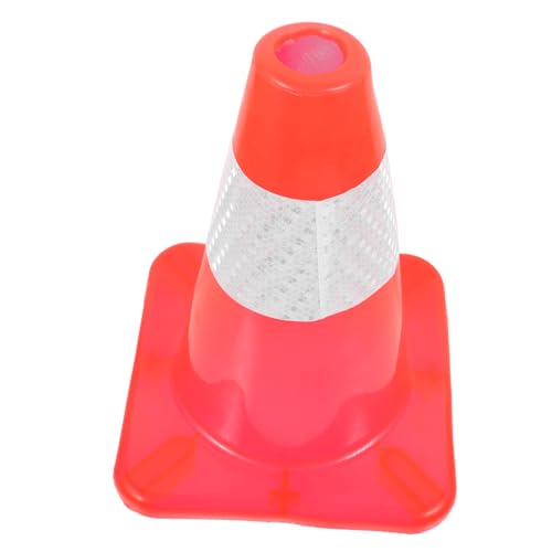 Ciieeo Cono de Tráfico Reflectante para Estacionamiento y Seguridad Vial para Entrenamiento y Actividades al Aire Resistente Transportar