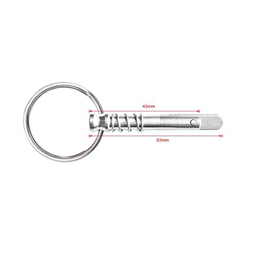 2PC Full 316 Stainless Steel Marine Safety pin Yacht Accessories Marine Hardwar