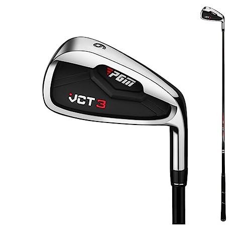 #5/#6/#7/#8/#9/#PW/#SW - Hierro de palo de golf con varilla de carbono/acero, hierros de golf profesionales para hombres y mujeres, diestros (con varilla de carbono, #6)