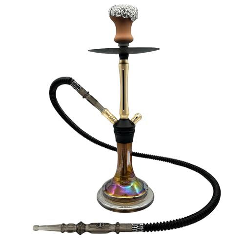 Telescoping Hookah Hose Set, 2-Pack: Adjustable Length From 29.5inch To 70inch, Portable & Durable Silicone Shisha Hose With Acrylic Handle, Hookah Accessories For Enhanced Smoking Experience (Black) - Image 5