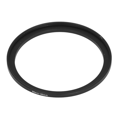 Denash Lens Adapter Ring, Lightweight 86mm To 95mm Anti Light Leakage Lens Filter Metal Adapter Ring for Shooting