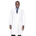 Landau Men's Full-Length Lab Scrub Coat