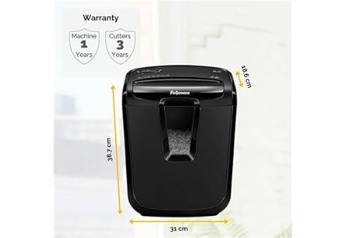 Distruggidocumenti a frammenti LX-25 nero Fellowes - 4