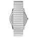 Timex Men's Easy Reader Bold 38mm Perfect Fit Watch – Silver-Tone Case White Dial with Silver-Tone Expansion Band