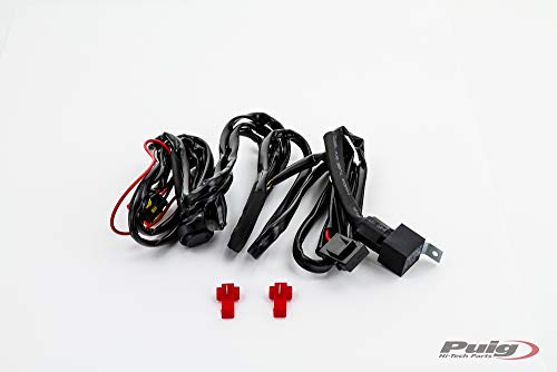 Puig 3541N SPARE KIT WIRES + SWITCH FOR AUX. LIGHTS C/BLACK