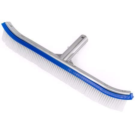 WATERTECH SYSTEMS Residential Swimming Pool Brush, Aluminium Handle 18 inches Curved Brush 3