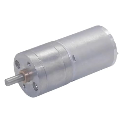 Motor reductor de CC de 24V y 1360 Rpm, modelo GA25-370 con escobillas y velocidad ajustable 5
