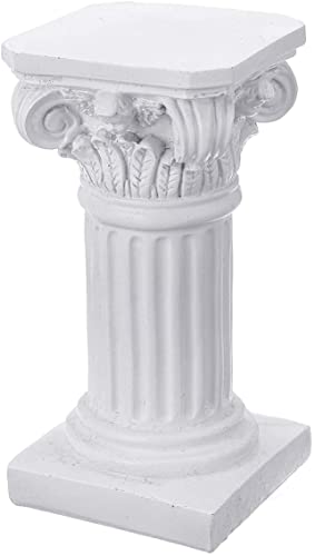 display pillar - Mini Roman Pillar Greek Columns Resin Roman Column Classic Greek Statues Office Desktop Decor Architectural Sculpture Wedding Table Decoration Home Garden Ornament