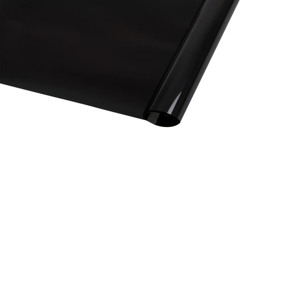 Laminas para Tintar Lunas Coche Adhesivo for Ventana Tintado de Color Negro for Detalles automóviles(50cmx400cm)