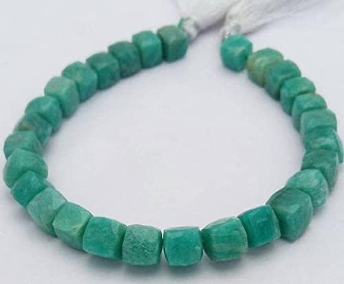 Perles en amazonite naturelle pour créer vos bracelets d'été faits main