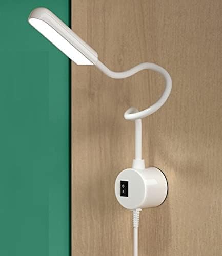 Keetoz 10W Sewing Machine Light with 30 Led'S, Magnetic Mounting Base Working Lamp, 360 Degree Movable Lamp with Toggle Switch White Color -(Indian Plug, Plastic, Pack of 1)