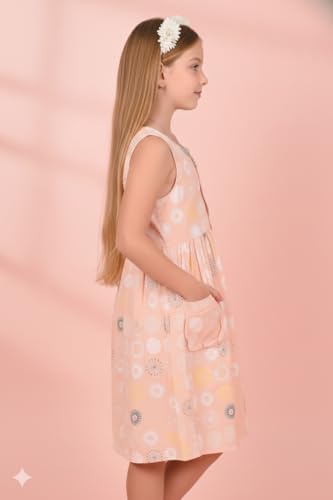 Image of VIKITA 2017 Girls Embroidery Cotton Long Sleeve Flower Dresses LH5460 for 1-8 Years ?-