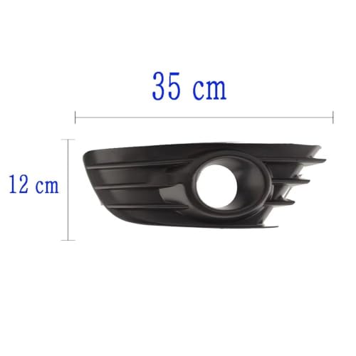 Lámpara antiniebla delantera con rejilla protectora compatible con Citroen C4 2