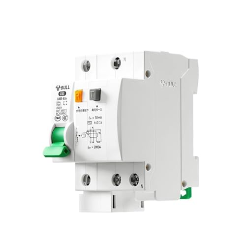 Disjoncteur différentiel LBE5-63A 1P+N 50A pour protection fuite électrique domestique