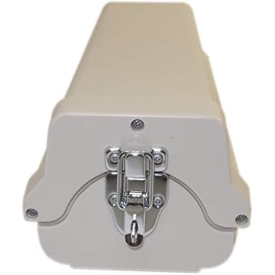 2Part in Set Aluminum Weatherproof CCTV Camera Housing with Adjustable Mount Bracket - Heavy Duty Indoor/Outdoor Security Surveillance Box with Lockable Lid & Glass Lens