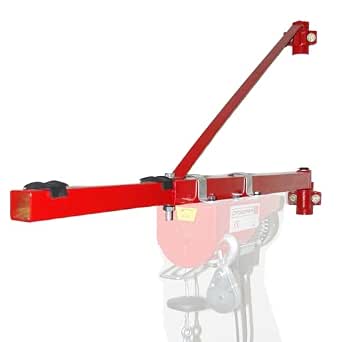 Produktbild von Schwenkarm & Wandhalterung Für Bis Zu 600kg – Teleskopausleger 75-110cm, 180° Schwenkbar, Für Werkstatt, Garage & Dock