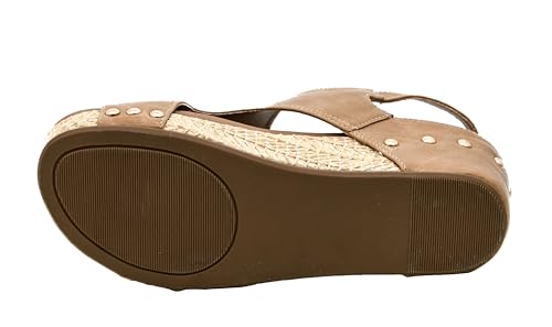 Image of Corkys Footwear Volta Wedge - Chic Elegance Meets All-Year Comfort with a 2-Inch Cork Heel and Marshmallow Insole for Stylish Everyday Wear and All-Day Comfort