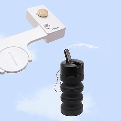 TUSHY Classic Gold Bidet & Onyx Travel Bidet Bundle