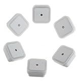 Asdomo 0.5W Plug in LED Night Light Lamp with Sensor, White, 6-Piece / Lot