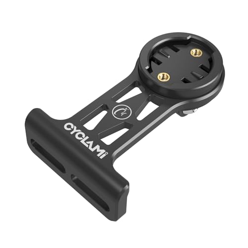 Support ordinateur de vélo Garmin anti-vibration en aluminium pour guidon stable