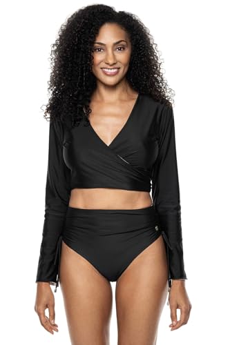 Coolibar UPF 50+ Women's Sunny Isles Reversible Wrag Shrug - Sun Protective2