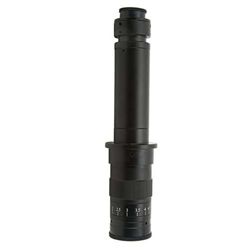 Objectif à monture C Pilipane zoom 300X en aluminium pour caméra de microscope industriel