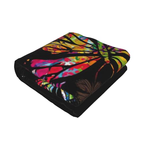 Couverture de lit EdWal en microfibre légère imprimé papillon - 3