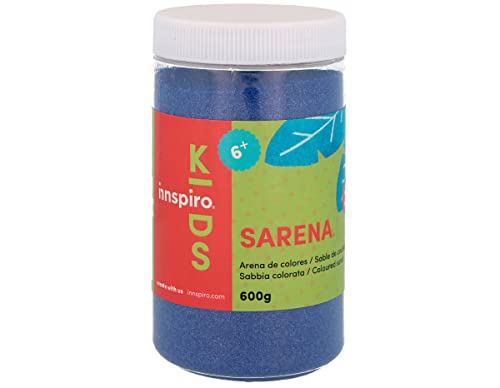 INNSPIRO Arena de colores azul marino 600 Gr., para Decoración y Manualidades
