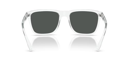 Image of Armani Exchange Man Sunglasses Matte Grey Frame, Orange Mirror Red Lenses, 61MM