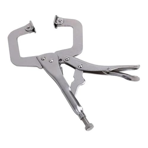 Alicates de sujeción metal abrazadera en C de 17 cm para soldadura 3