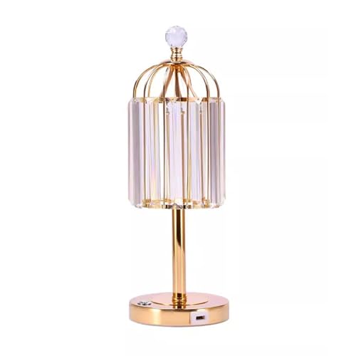 Lampe de chevet en cristal pour créer une ambiance chaleureuse dans votre chambre