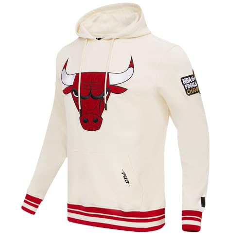 Image of Pro Standard Mens NBA Retro Classics Brushed Back French Terry Pull Over Hoodie