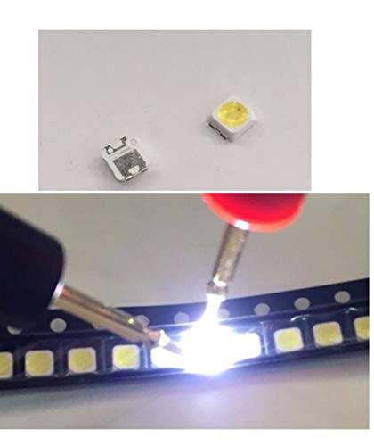 Tecnostore 10X LED 3228 PER STRISCE BARRA STRIP TELEVISORE RETROILLUMINAZIONE TV 3v 1.5W ricambio