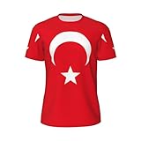 Photo Gallery flag of turkey - t-shirt da uomo ad asciugatura rapida, da palestra, traspirante, a maniche corte, per allenamento sportivo, nero, xl Photo Gallery flag of turkey - t-shirt da uomo ad asciugatura rapida, da palestra, traspirante, a maniche corte, per allenamento sportivo, nero, xl