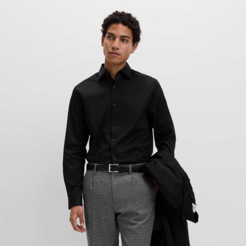 Image of Marks & Spencer Men's Cotton Regular Fit Long Sleeves Shirt