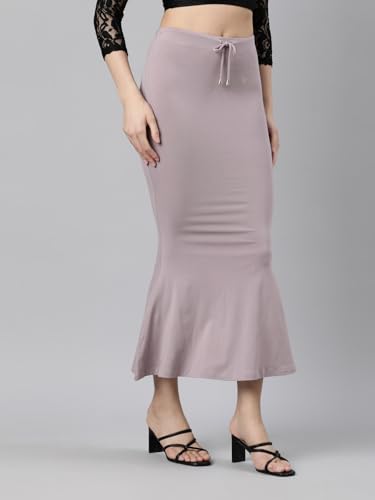 Image of TWIN BIRDS Saree Shapewear for Women | Super Soft Viscose Elastane Saree Petticoat Skirt | Stretchable & Comfortable SareeShaper