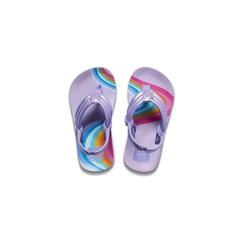 Image of REEF Girls Toddler /Little Kid Ahi Beach Flip Flop, Soft Cushion Footbed, Water Friendly