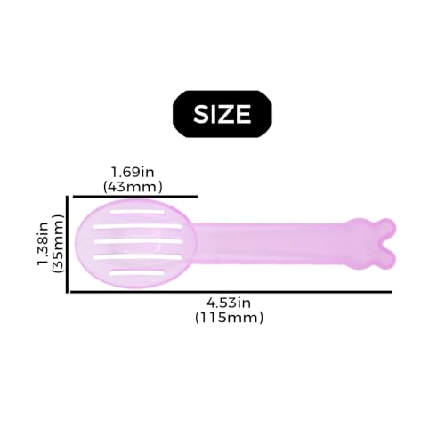 Image of 10pcs Hamster Scooter Plastic Garbage Shovel Sieve Hamster Sand Shovel pet Cleaning Tool Small pet Urine Sand Shovel Cleaning Shovel Supplies pet Bath Spoon(mixcolor)