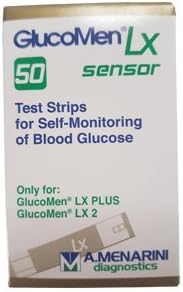 GLUCOMEN LX SENSOR GLUCOSE TEST STRIPS - 50
