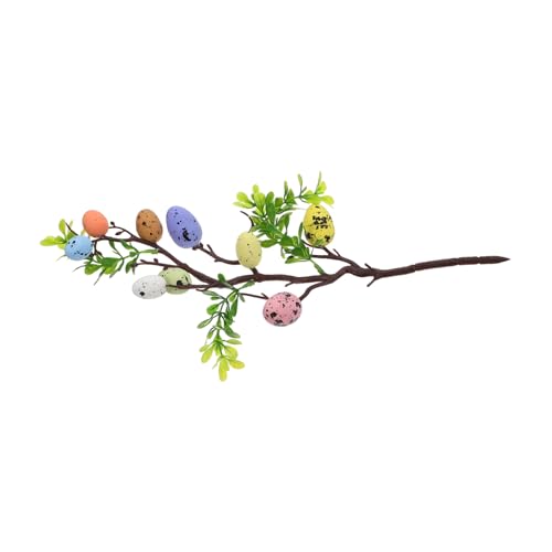 ULTECHNOVO Rama de Pascua Decorativa Rama Artificial Forma de Decoración para Fiestas de Pascua Accesorio para Fiestas Color Aleatorio