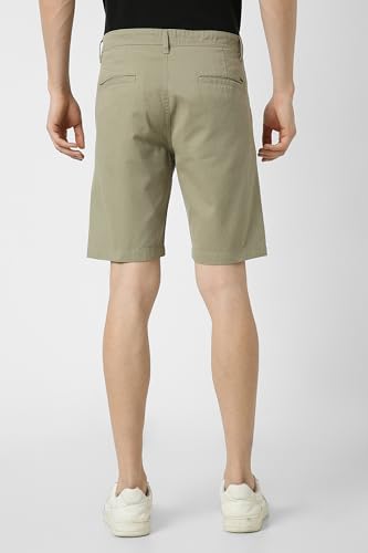 Image of Peter England Men's Premium Everyday Chino Casual Shorts