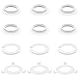 6 Stück Lampenschirm Reduzierring Schraubring E14 /Lampenschirm Schraubring 29mm＋6 Stück Reduzierring E14 bis E27 für Tischlampen, Deckenleuchten(12 Pack)